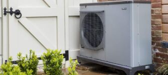 Air Source Heat Pump at Pear Tree Mews