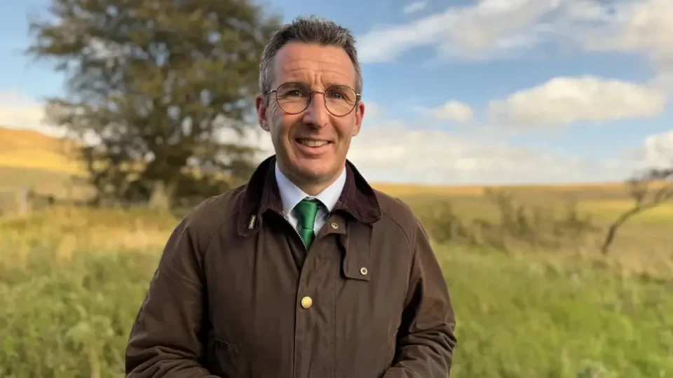 Minister Andrew Muir said the peatland strategy was a "game-changer" for the environment in Northern Ireland