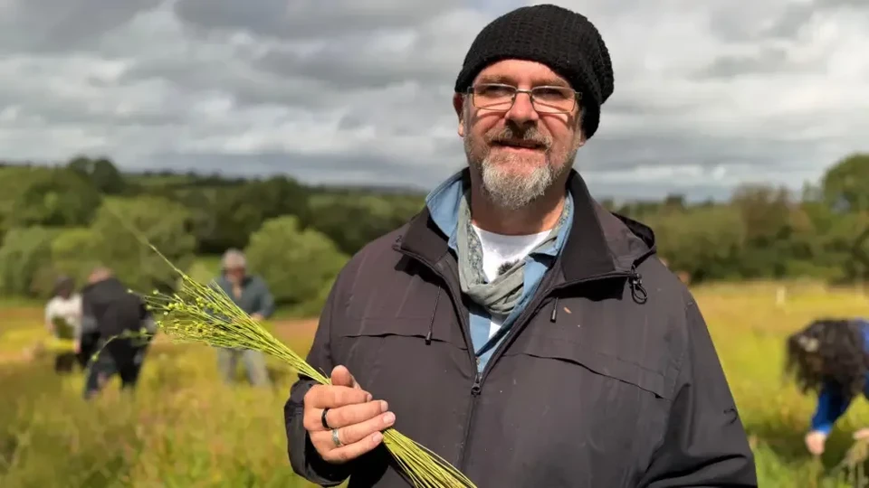 Prof Mark Emmerson, from QUB, is optimistic about the potential of different applications of flax