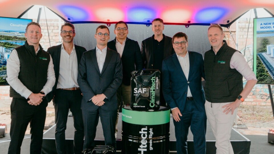 VINCI Airports network join CATAGEN demonstration on SAF, at the Net Zero Campus in Belfast