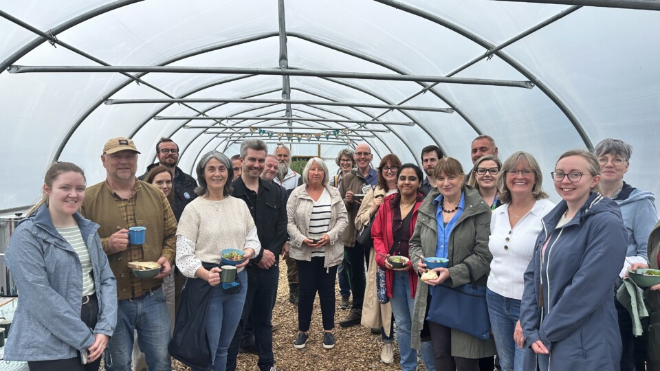 Members of the All-Party Group on Climate Action on a visit to Lower Botanic in June 2025