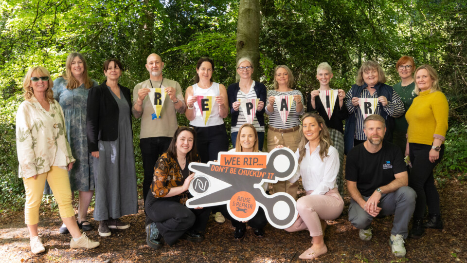 Reuse & Repair Week Launch at the NIRN Local Authorities quarterly meet up in Bangor