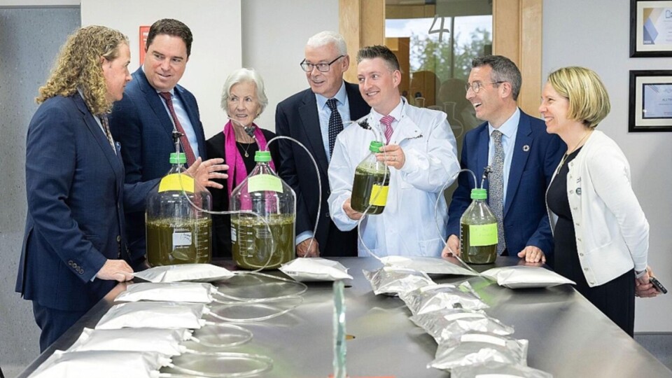 Dr. Mark Lyons, Alltech president and CEO, talks on anaerobic digestion. © Finbarr O'Rourke.