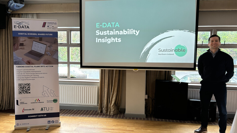 Eoin Leonard, Facilitator of the Sustainability Insights Workshop