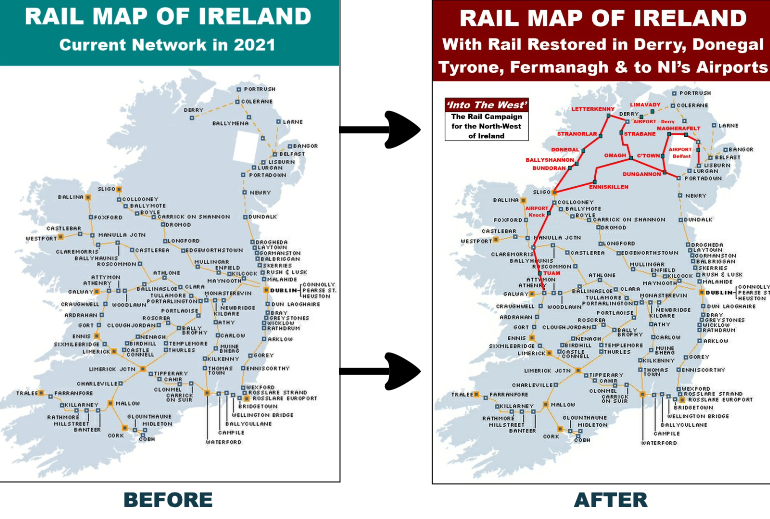 What the restored North West Rail Corridor would look like